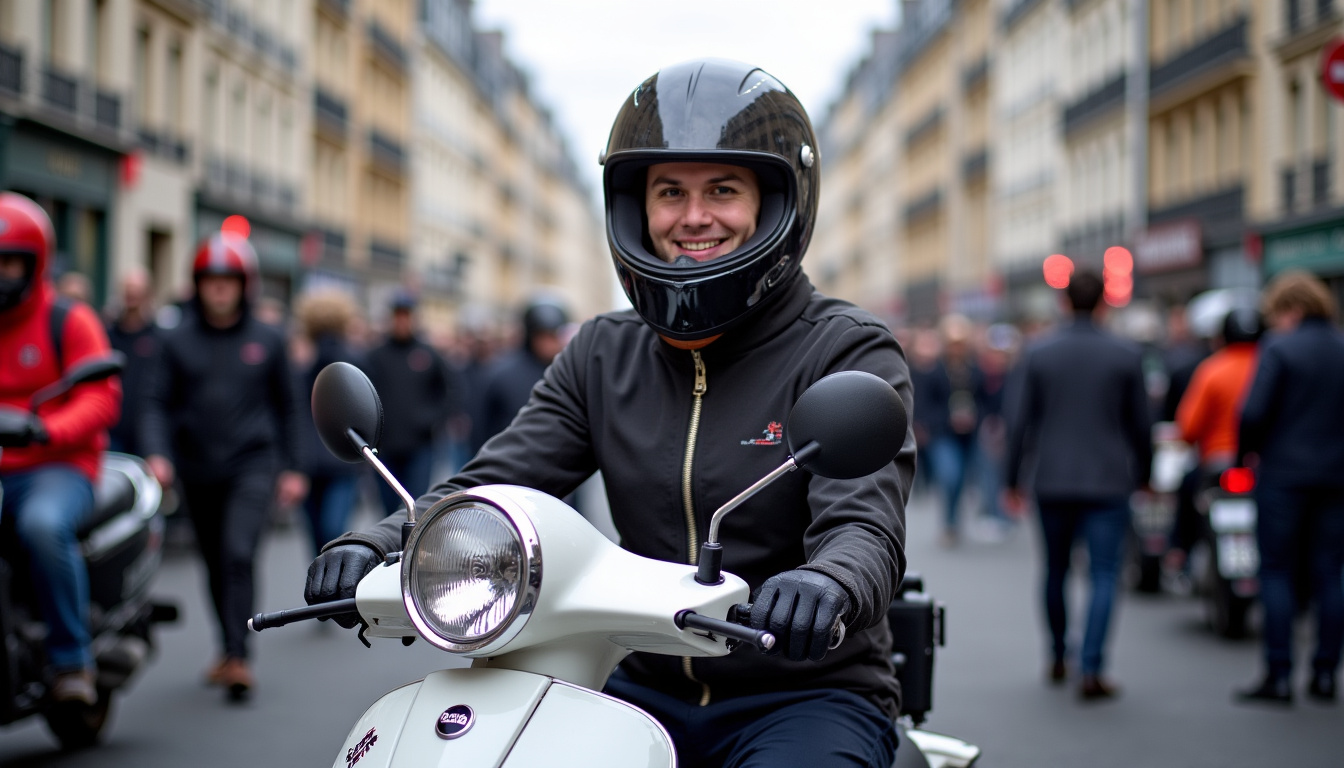 Manifestation de la FFMC75 à Paris pour les droits des motards