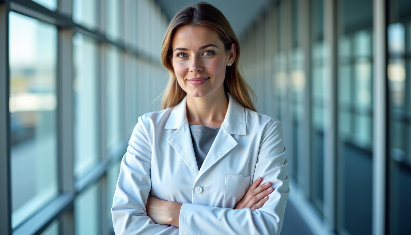 Technicien en train d