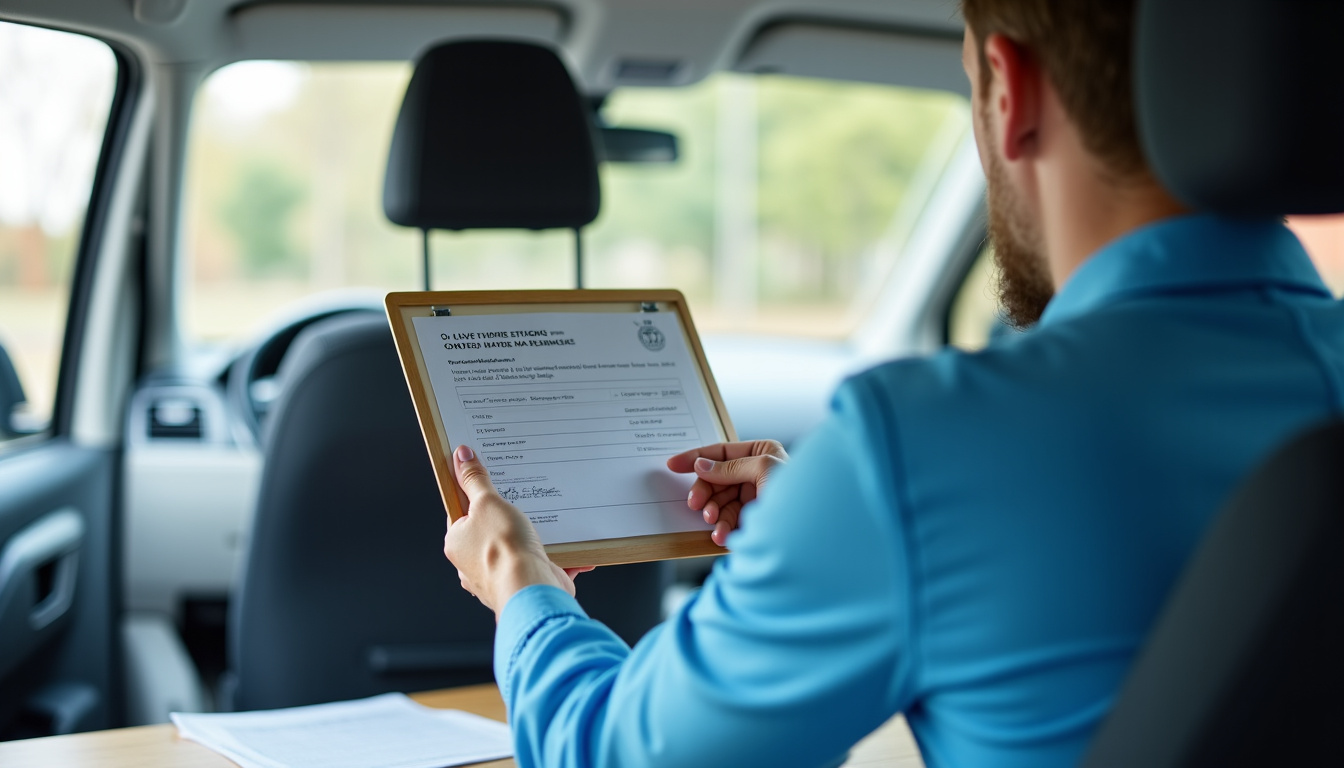 Chauffeur VTC en consultation médicale pour son certificat d